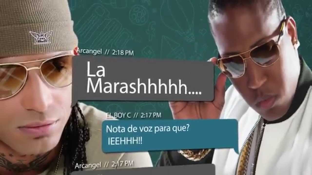 El Boy C Ft. Arcangel – Mensaje De Texto (Video Lyric) 7 El Boy C Ft Arcangel Mensaje De