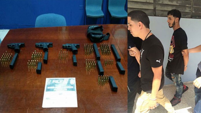 Video: Arrestan reguetonero luego de ocuparle armas en discoteca de San Juan 8 852187092