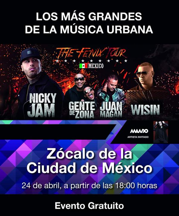 el Zócalo (CDMX) te espera al ritmo de reggaetón 16 Cgncf Sveaajr7K