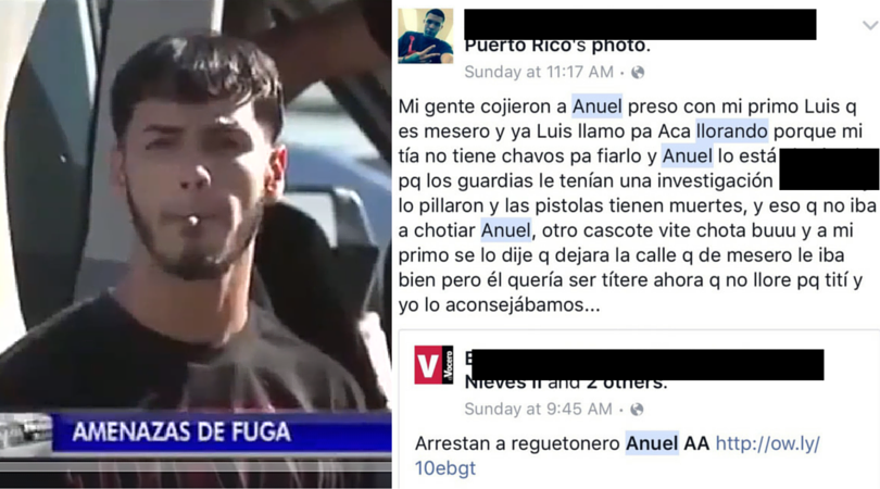 Comentan en las redes Anuel AA esta “chotiando” a sus compañeros de celda, mira la confesión 5 Ghgh