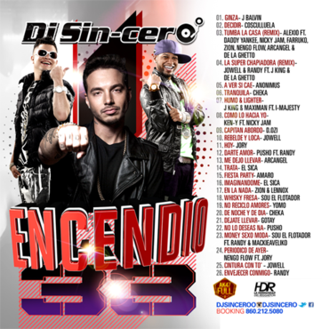 DJ Sincero - Encendio 33 (2015) 19 Yduf0Hv