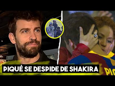 Piqué Llora Desconsolado Frente a Shakira. El Emotivo Abrazo De Despedida Del Que Todos Hablan. 11 0 39