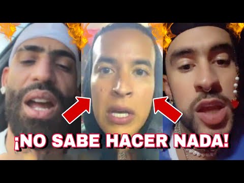 ¡ARCANGEL EXPLOTA FUERTE! "DADDY YANKEE NO ES EL LÍDER, EL NUEVO LÍDER ES BAD BUNNY" 12 0 104