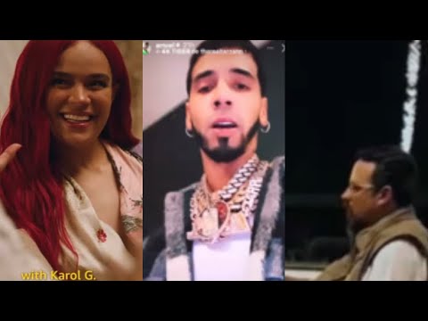 Karol G Barre el piso con anuel en entrevista con chente en Puerto Rico 5 0 19