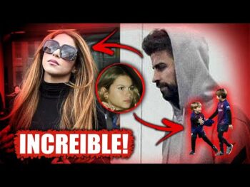 0 22 350x263 - Shakira Molesta Con Gerard Piqué Por Mostrar A Su Hijo Milán En Twitch