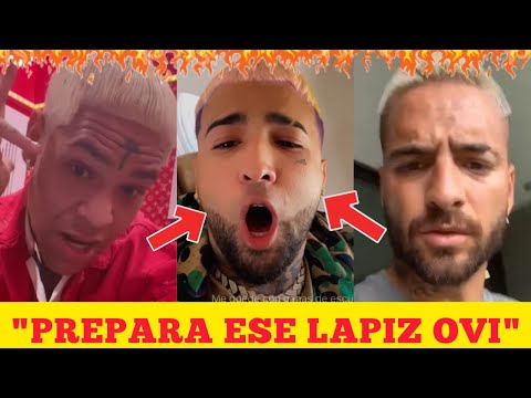 ALMIGHTY ADVIERTE CON OTRA TIRAERA PARA OVI Y MALUMA ANDA MOLESTO 11 0 55