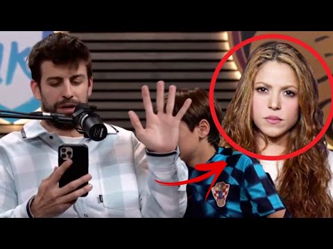 Shakira Molesta Con Gerard Piqué Por Mostrar A Su Hijo Milán En Twitch 11 0 15
